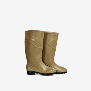 Gumboots Dual Density High Ankle With Exceptional Grip on the Smooth Surface -Ultra Slip-Resistant (beige)
