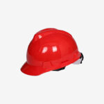 DARIT Safety Helmet, hard hat Construction Personnel Helmet Belongs To High-strength Construction Site V-type Helmet Safety Helmet (four Colors Optional) Red