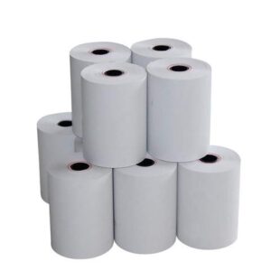 Pack of 100 Thermal Paper White Roll