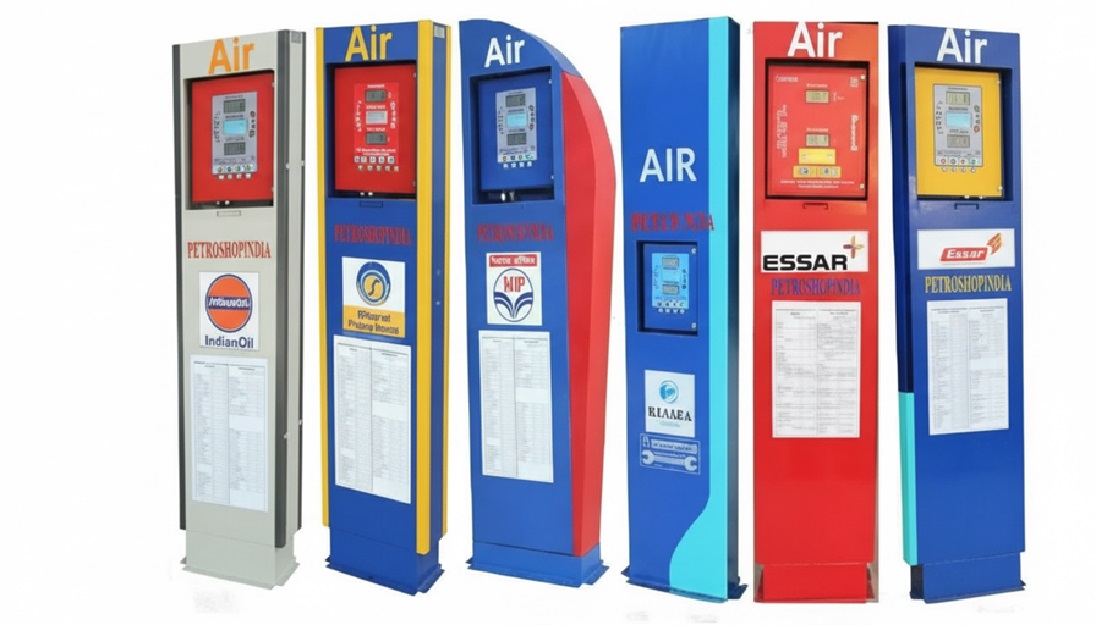 Digital Automatic Tyre Inflator With Panel For Petrol Pumps