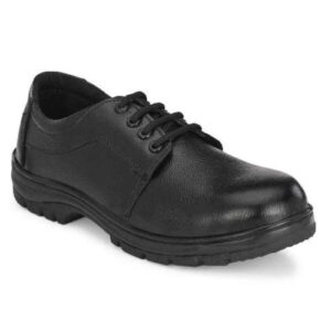 ArmaDuro AD1009 Leather Steel Toe Black Safety Shoes