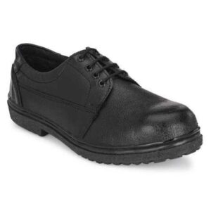 ArmaDuro AD1010 Leather Steel Toe Black Safety Shoes