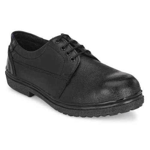 ArmaDuro AD1010 Leather Steel Toe Black Safety Shoes