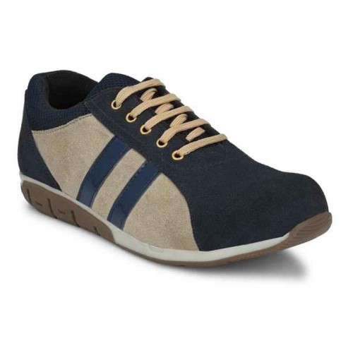 ArmaDuro AD1004 Suede Leather Steel Toe Blue Safety Shoes