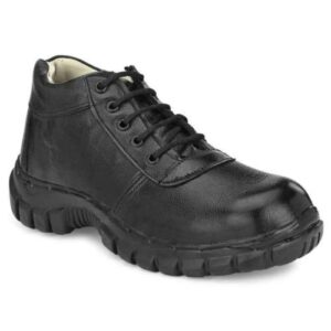 ArmaDuro AD1015 Leather Steel Toe Black Safety Shoes