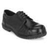 ArmaDuro AD1011 Leather Steel Toe Black Safety Shoes