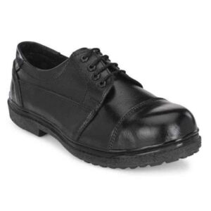ArmaDuro AD1011 Leather Steel Toe Black Safety Shoes