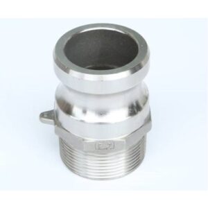TYPE F CAMLOCK COUPLING ADAPTER STAINLESS STEEL